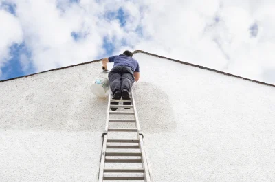 Peinture extérieure au Heaulme — façades et ravalement